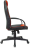 Кресло компьютерное BRABIX &quot;Game GM-017&quot;, экокожа/ткань, черное/красное, 532642, GM-017_532642