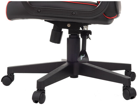 Кресло компьютерное BRABIX &quot;Game GM-017&quot;, экокожа/ткань, черное/красное, 532642, GM-017_532642