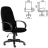 Кресло офисное "Эквадор", CH 312, ткань, черное
