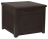 Сундук квадратный Cube Rattan 208л коричневый