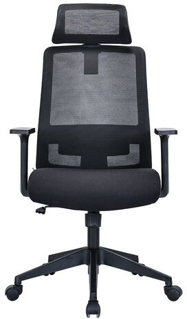 Кресло BRABIX PREMIUM &quot;Agent ER-404&quot;, поясничная поддержка, регулируемый подголовник, ткань/сетка, черное, 532970