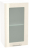 Шкаф верхний со стеклом с 1 створкой Кухня Валерия ШВС 400 (глянец)