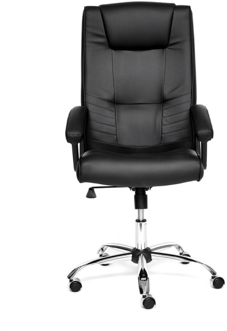 Кресло MAXIMA Хром кож/зам, черный, 36-6