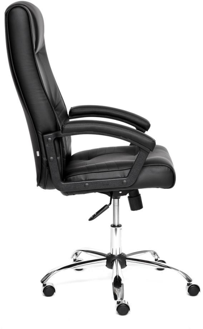 Кресло MAXIMA Хром кож/зам, черный, 36-6