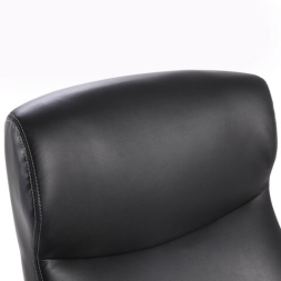 Кресло офисное BRABIX PREMIUM &quot;Total HD-006&quot;, НАГРУЗКА до 180 кг, экокожа, хром, черное, 531933