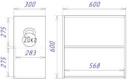 Шкаф ШО-60к Женева
