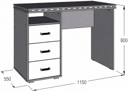 Стол письменный Ольга 13