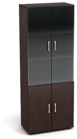 Шкаф со стеклом К2 (ШК31+ДК32х2+ДК35х2+ФС04х2)