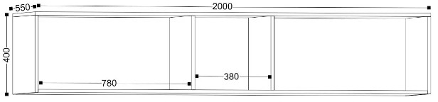 Антресоль Николь 25.1