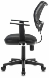 Кресло BRABIX &quot;Drive MG-350&quot;, с подлокотниками, сетка, черное, 532082