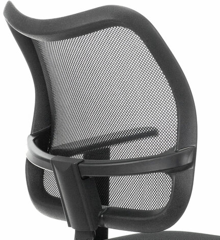 Кресло BRABIX &quot;Drive MG-350&quot;, с подлокотниками, сетка, черное, 532082