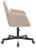 Кресло CH-380M, пятилучие металлическое, ткань, бежевое, 1430564