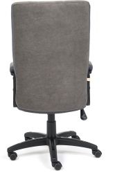 Кресло TRENDY флок/ткань, серый, 29/TW-12