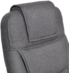 Кресло BERGAMO (хром) ткань, темно-серый, F68