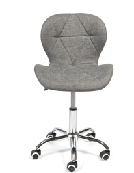 Офисное кресло Recaro (mod.007) металл, ткань, 45x74+10см, серый