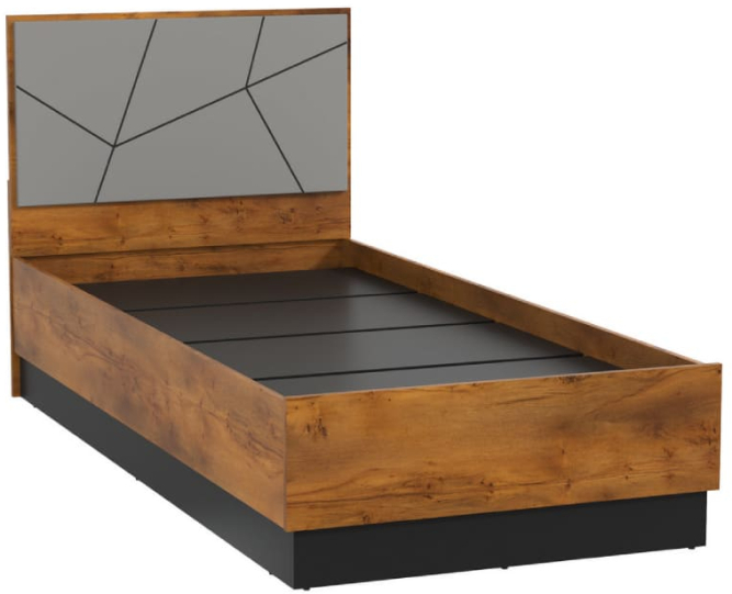 Кровать одинарная 54.17 Гамма с настилом (900х2000)