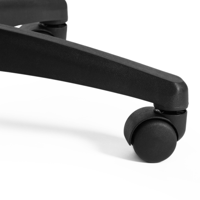 Кресло DRIVER флок/ткань, черный/серый, 35/TW-12