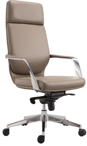 Кресло офисное BRABIX PREMIUM &quot;Resonance EX-755&quot;, мультиблок, алюминий, экокожа, бежевое, 532488
