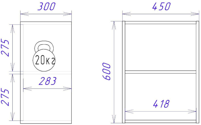 Шкаф ШГ-45к Женева