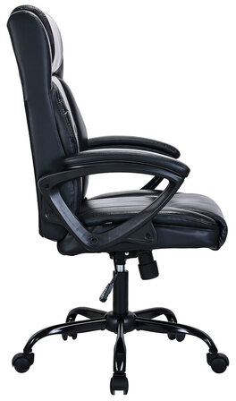 Кресло BRABIX PREMIUM &quot;Oslo EX-549&quot;, рециклированная кожа, разборное пятилучие, черное, 532978