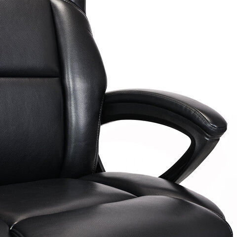 Кресло BRABIX PREMIUM &quot;Oslo EX-549&quot;, рециклированная кожа, разборное пятилучие, черное, 532978